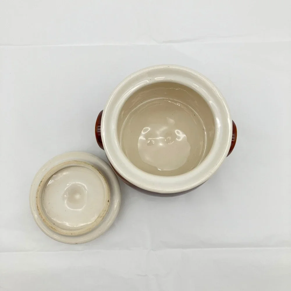 Vintage Oven Proof USA Bean Pot 3